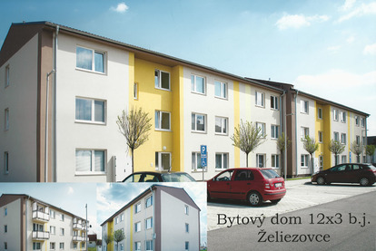 Želiezovce - 36 bytových jednotiek